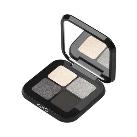 KIKO Milano Bright Quartet Eyeshadow Palette - 04 Smokey Eyes Profusion (3.5 g)