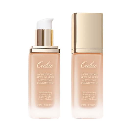 Oulac Nourishing Skin To Skin Matching Foundation - 09/Honey (30 ml)