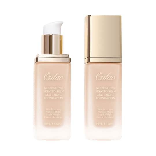 Oulac Nourishing Skin To Skin Matching Foundation - 03/Ivory (30 ml)