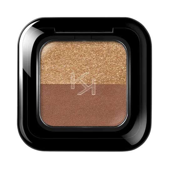 KIKO Milano Bright Duo Eyeshadow - 04 Universal Beige - Warm Gold (1.8 g)