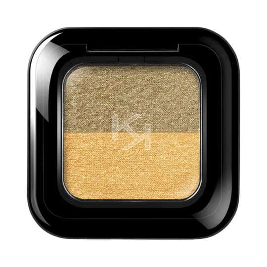 KIKO Milano Bright Duo Eyeshadow - 05 Cool Gold / Daring Gold (1.8 g)