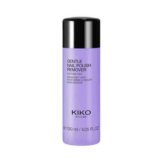 KIKO Milano Gentle Nail Polish Remover Acetone Free - Blue (120 ml)
