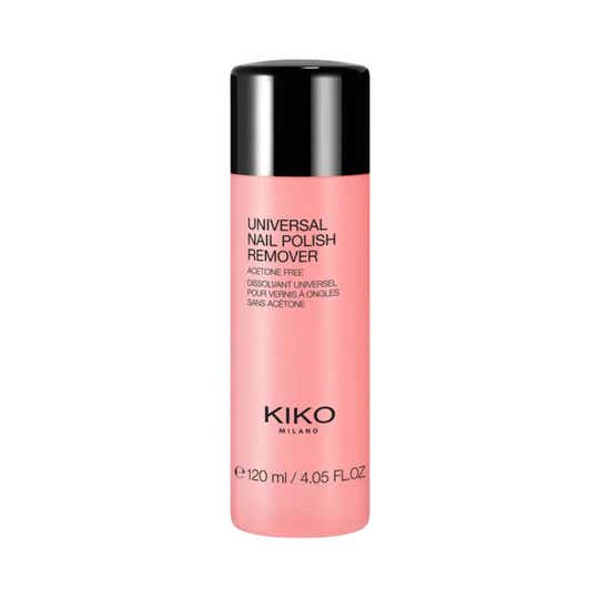 KIKO Milano Universal Nail Polish Remover Acetone Free - Pink (120 ml)