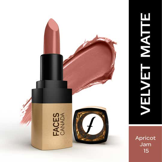 Faces Canada Comfy Matte Velvet Touch Lipstick - Apricot Jam 15 (4.2 g)