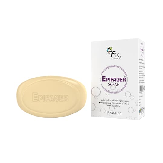Fixderma Kojic Acid Soap, Epifager Soap - Skin Brightening & Skin Lightening Soap (75 g)