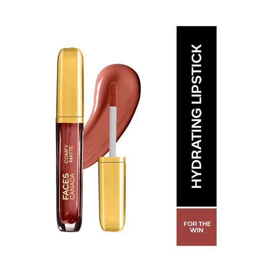 Faces Canada Comfy Matte Liquid Lipstick - For The Win 08 (3.8 ml)
