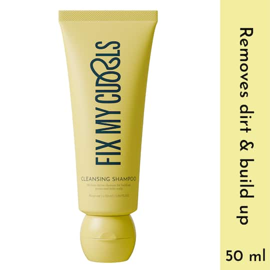 Fix My Curls Cleansing Shampoo with Apple Cider Vinegar Tea Tree & Rosemary Oil (50 ml)