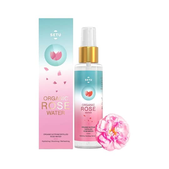 Setu Organic Rose Water/Gulab Jal Spray (100 ml)