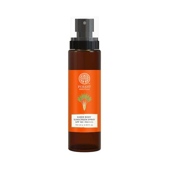 Forest Essentials Sheer Sunscreen Body Spray SPF 50 PA++++ (130 ml)