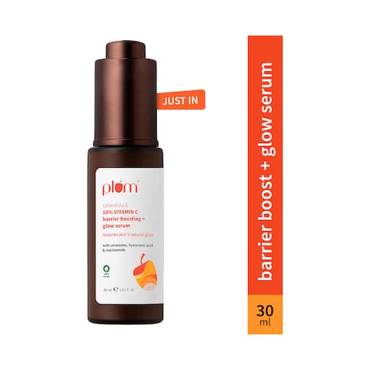Plum Calendula & 10% Vitamin C Barrier Boosting + Glow Serum (30 ml)