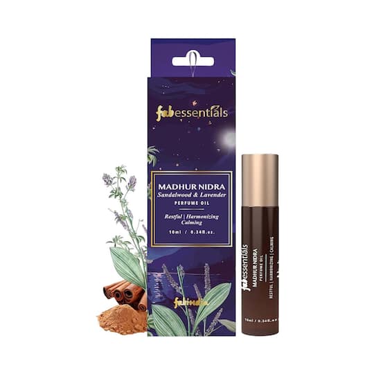 Fabessentials by Fabindia Madhur Nidra Roller Ball Perfume Oil for Men & Women (10 ml)