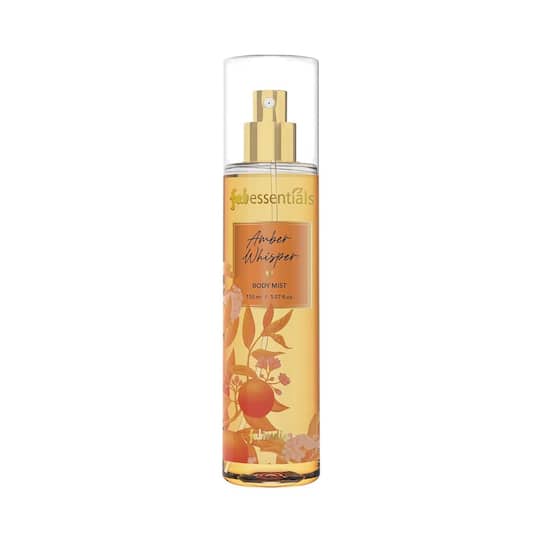 Fabessentials by Fabindia Amber Whisper Body Mist Luxury Fine Fragrance for Women & Men (150 ml)