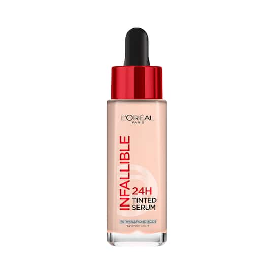 L'Oreal Paris Infallible 24H Tinted Serum Foundation - 1-2 Rosy Light (30 ml)