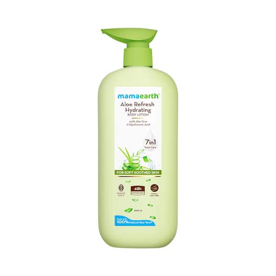 Mamaearth Aloe Refresh Hydrating Body Lotion (400 ml)