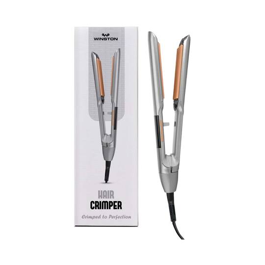 Winston Hair Crimper with Adjustable Temperature - Grey