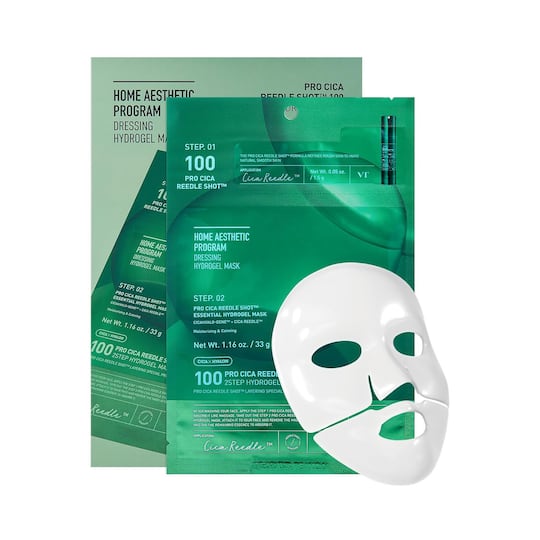 VT Cosmetics Pro Cica Reedle Shot 100 2-Step Hydrogel Mask (33 g)