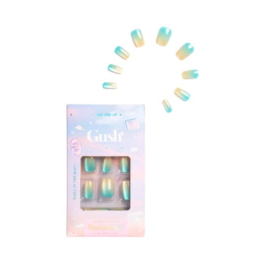 Gush Beauty Nailed It Reusable Luxury Press On Nails with Application Kit - Ocene Cat Eye