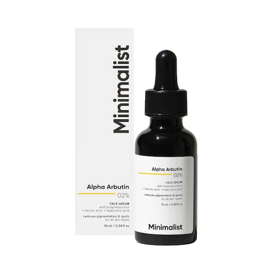 Minimalist Alpha Arbutin 02% Face Serum Mini (10 ml)