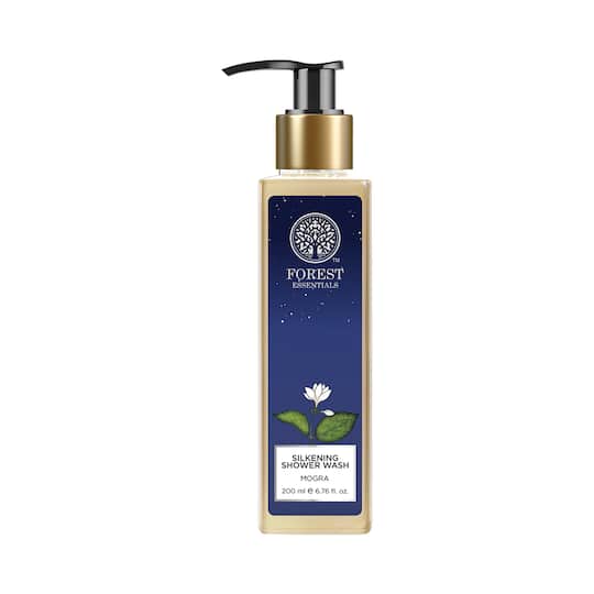 Forest Essentials Silkening Shower Wash Mogra Ayurvedic (200 ml)