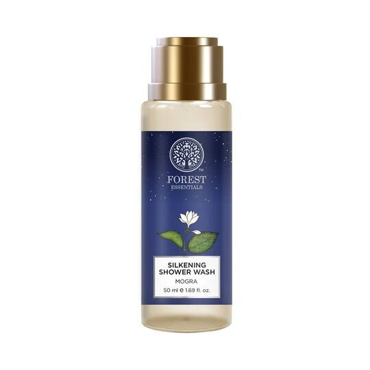Forest Essentials Silkening Shower Wash Mogra Ayurvedic (50 ml)