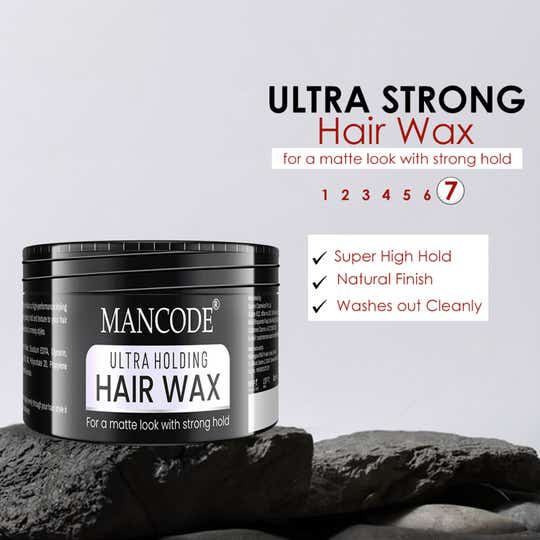 Mancode Ultra Holding Hair Wax For Men (100 ml)