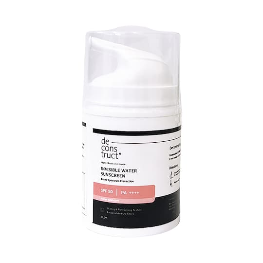 Deconstruct Invisible Water Sunscreen SPF 50 PA+++ (40 ml)