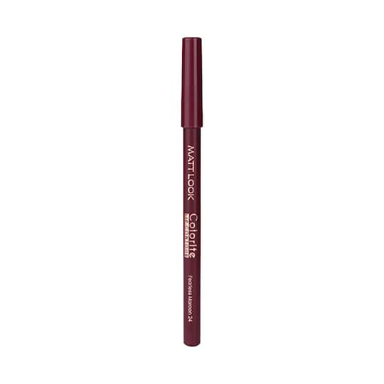 Matt Look Colorite Lip Contour - Fearless Maroon-24 (0.9 g)
