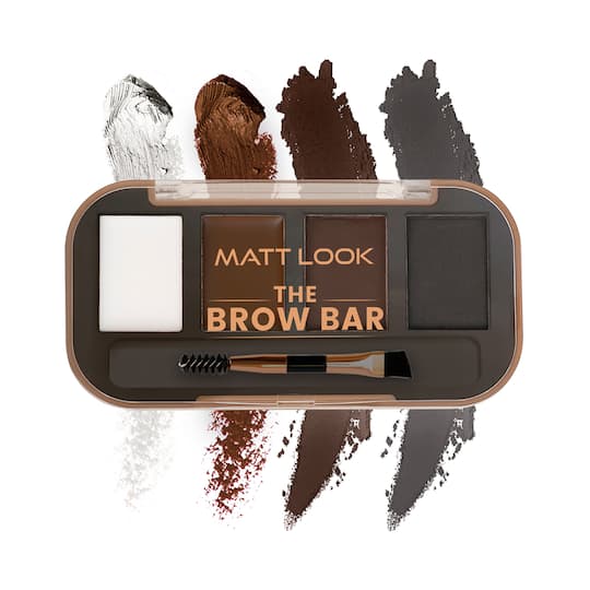 Matt Look The Brow Bar Eyeshadow & Eyebrow Enhancer Palette - Soft-01 (8 g)