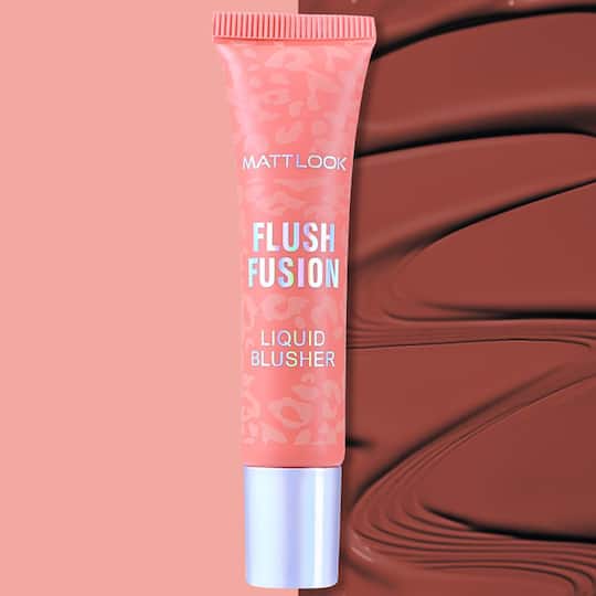 Matt Look Flush Fusion Liquid Blusher - Cherry Blossom-02 (15 ml)