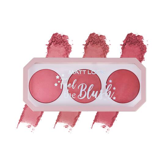 Matt Look Feel The Blush Baked Blush - Fascinated-03 (15 g)