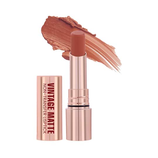Half N Half Vintage Matte Non-Transfer Lipstick - Nude Silk-21 (3.8 g)