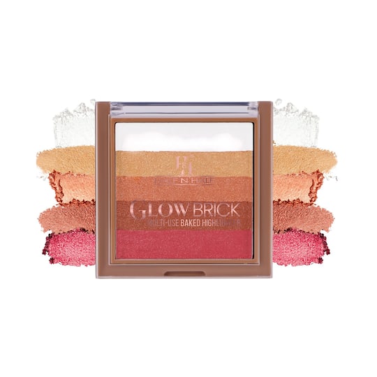 Half N Half Glow Brick Multi-Use Baked Highlighter - Terra Glow 03 (7.5 g)