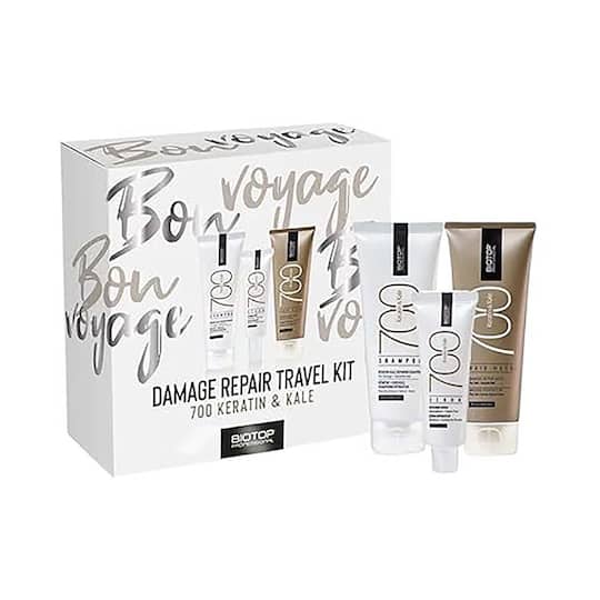 Biotop Professional 700 Keratin & Kale Damage Repair Travel Kit (3 pcs)