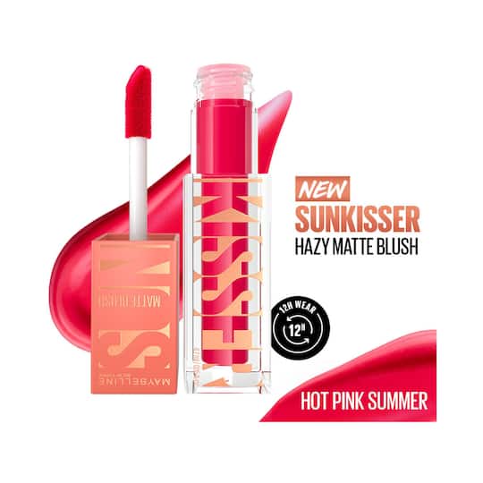 Maybelline New York Sunkisser Hazy Matte Blush - Hot Pink Summer (4.7 ml)
