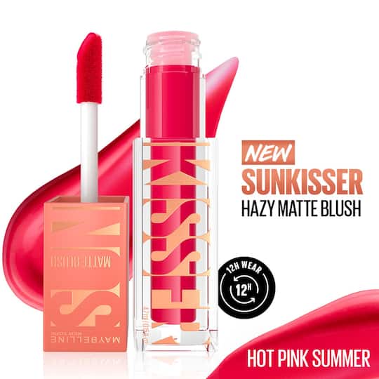 Maybelline New York Sunkisser Hazy Matte Blush - Hot Pink Summer (4.7 ml)