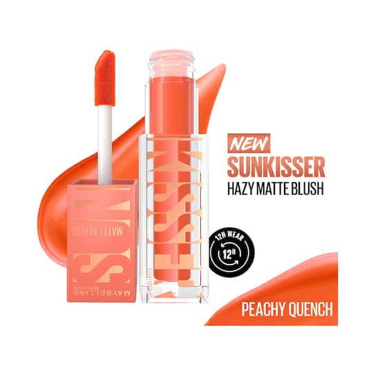 Maybelline New York Sunkisser Hazy Matte Blush - Peachy Quench (4.7 ml)
