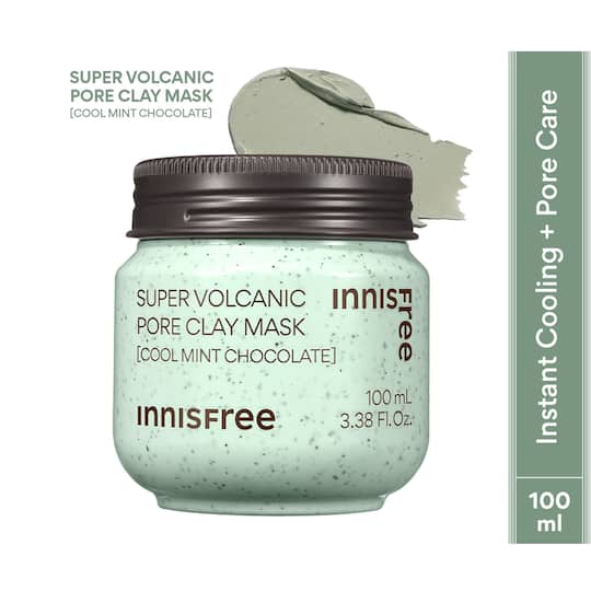 Innisfree Super Volcanic Pore Clay Mask - Cool Mint Chocolate (100 ml)