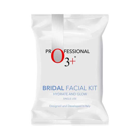 O3+ Bridal Facial Kit Hydrate & Glow for Dry Skin 10 Steps (122 g)