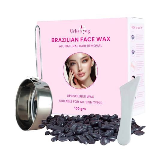 Urban Yog Brazilian Beans Face Wax For Women (100 g)
