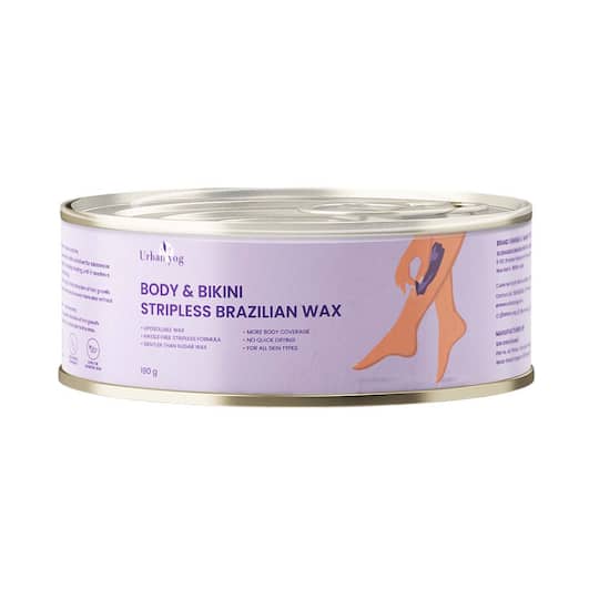 Urban Yog Body And Bikini Stripless Brazilian Wax Beans (190 g)