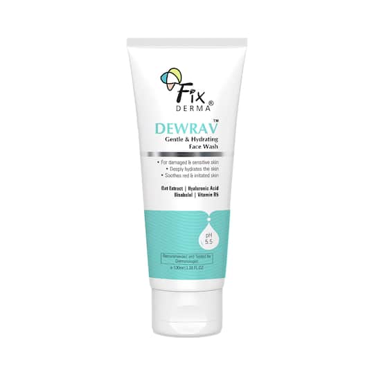 Fixderma Dewrav Gentle & Hydrating Face Wash (100 ml)