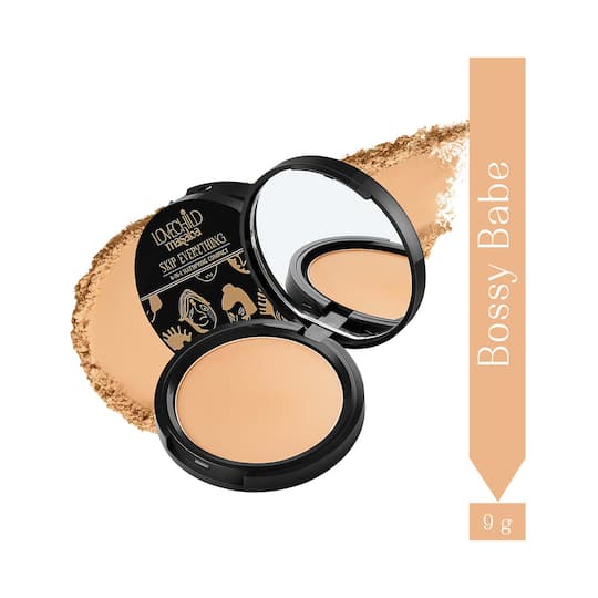 LoveChild Masaba Skip Everything 4-In-1 Mattifying Compact - Bossy Babe (9 g)