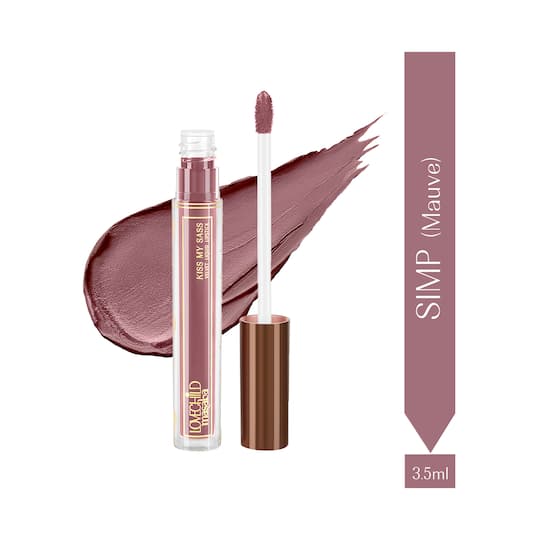 LoveChild Masaba Kiss My Sass Velvet Liquid Lipstick - Simp (3.5 ml)
