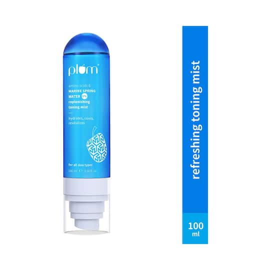 Plum 1% Marine Spring Water Replenishing Toning Mist Spray (100 ml)