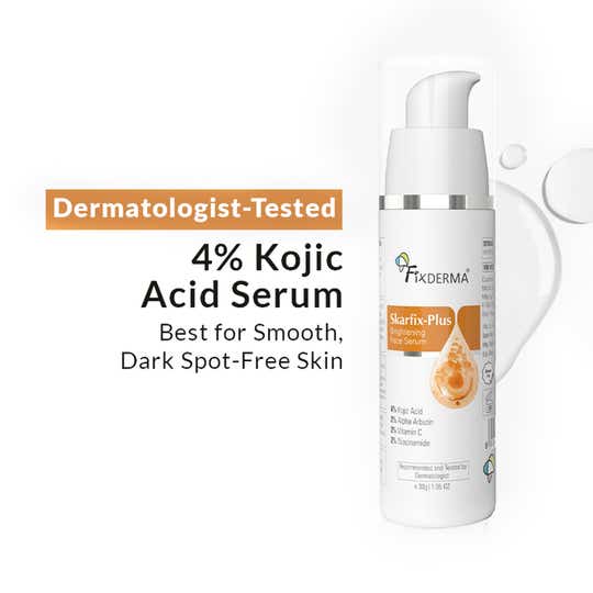Fixderma Skarfix Plus 4% Kojic Acid Brightening Face Serum (30 g)