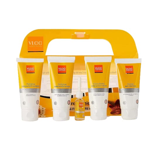 VLCC Pedicure Manicure Hand & Foot Care Kit - (5 Pcs)