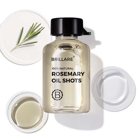 Brillare Rosemary Oil Shots for Rapid Hair Growth (8 pcs)