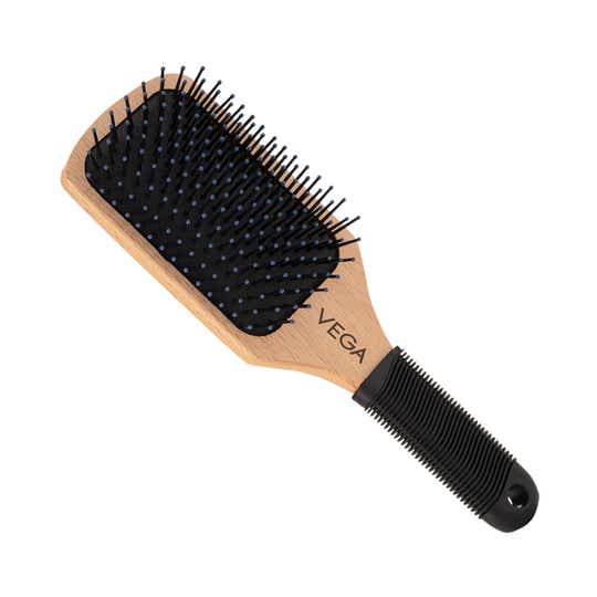 Vega Premium Collection Paddle Hair Brush for Men & Women, for Long, Thick & Curly Hair (E1-PB)