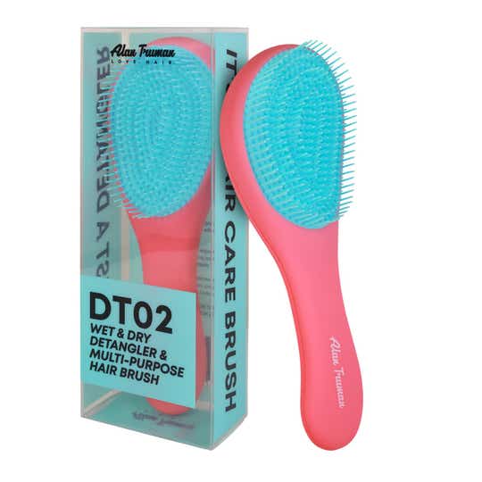 Alan Truman DT02 Detangling Brush - Pink Blue (1 Pc)