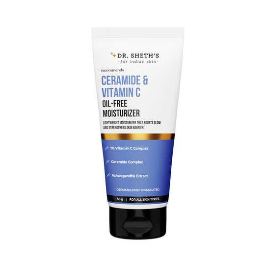 Dr. Sheth's Ceramide & Vitamin C Oil Free Moisturiser(50g)